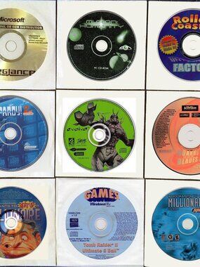 Vintage Games Lot #13 for Windows 95/98/ME/XP/Vista 2000